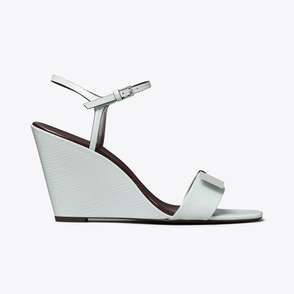 Tory Burch Gigi Wedge Sandal SUMMIT / SILVER