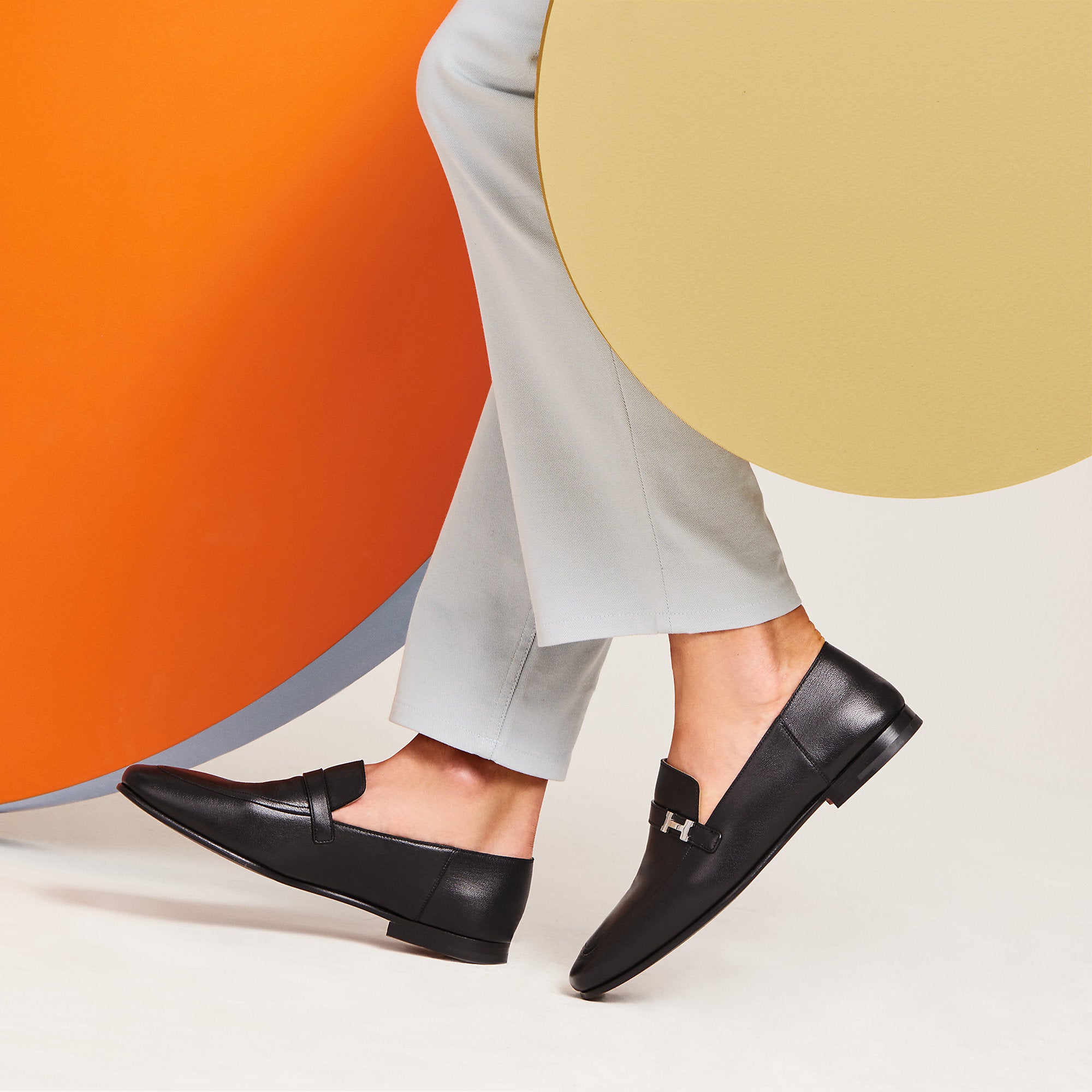  Hermes Giovanni Loafer Noir