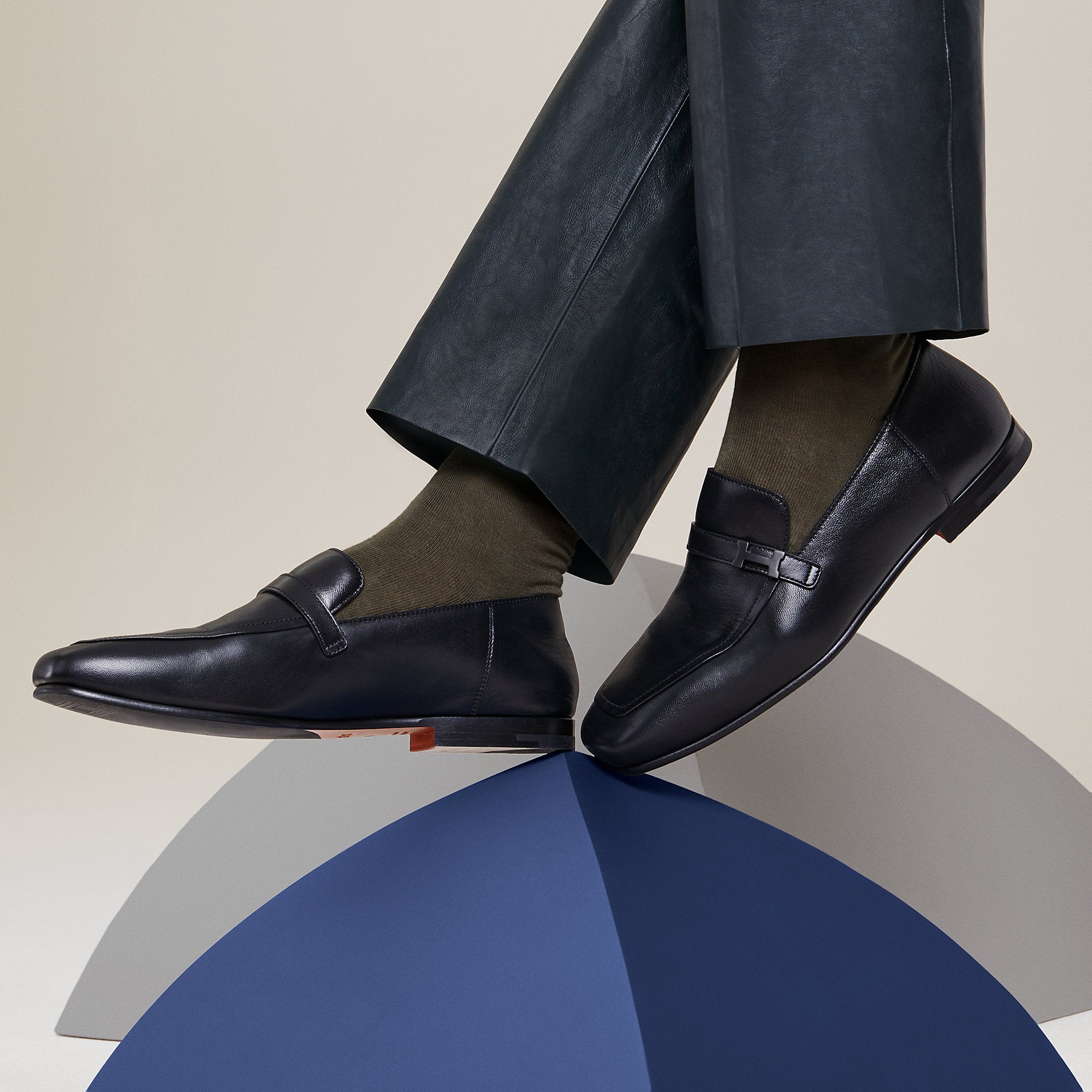  Hermes Giovanni Loafer Noir