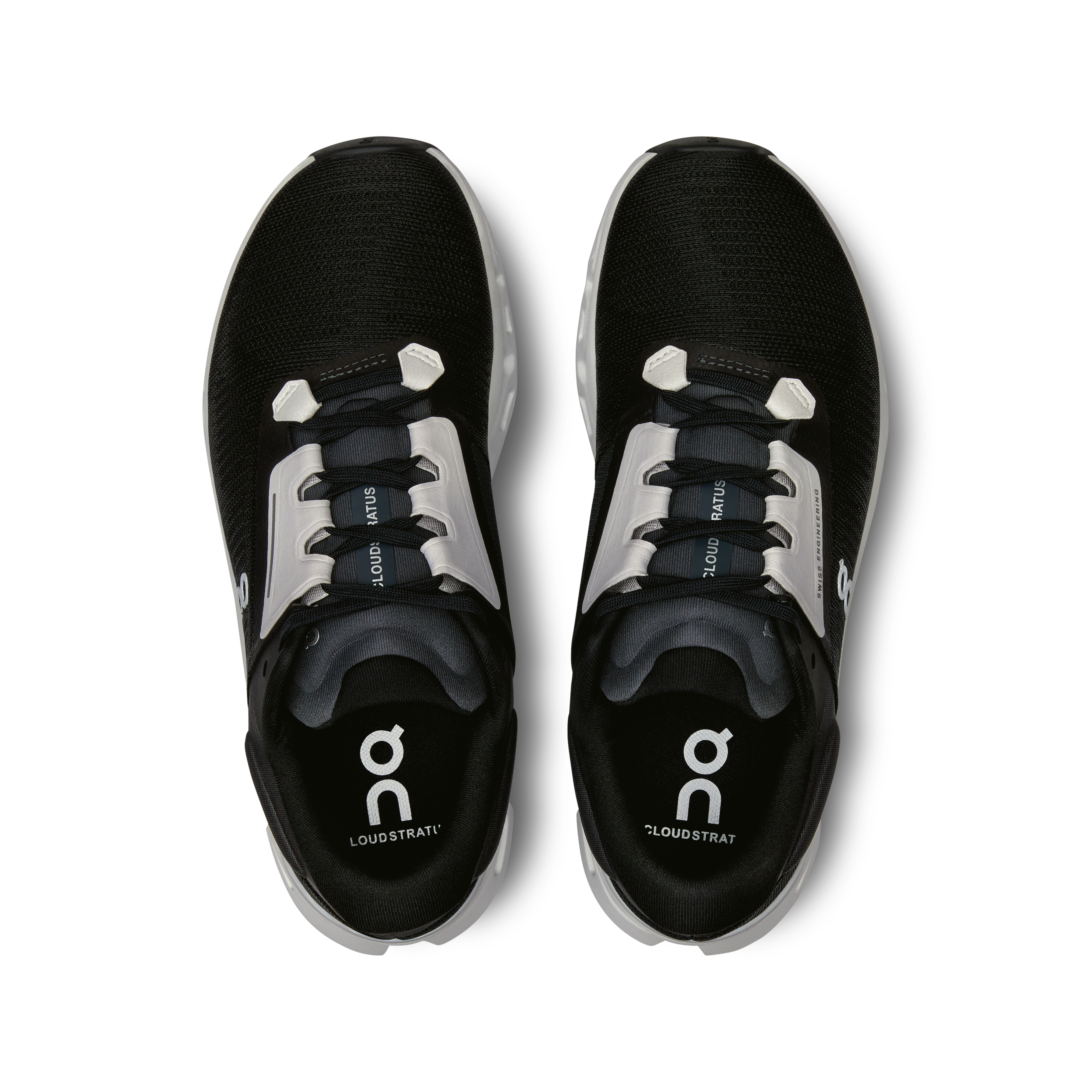 on running cloudstratus 3 black frost (women's)