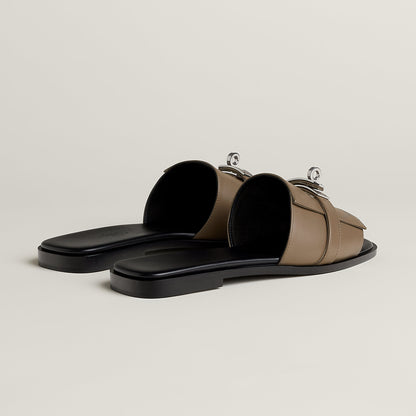  Hermes Giulia Sandal Toupe