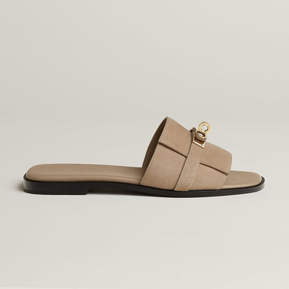  Hermes Giulia Sandal Beige Sable