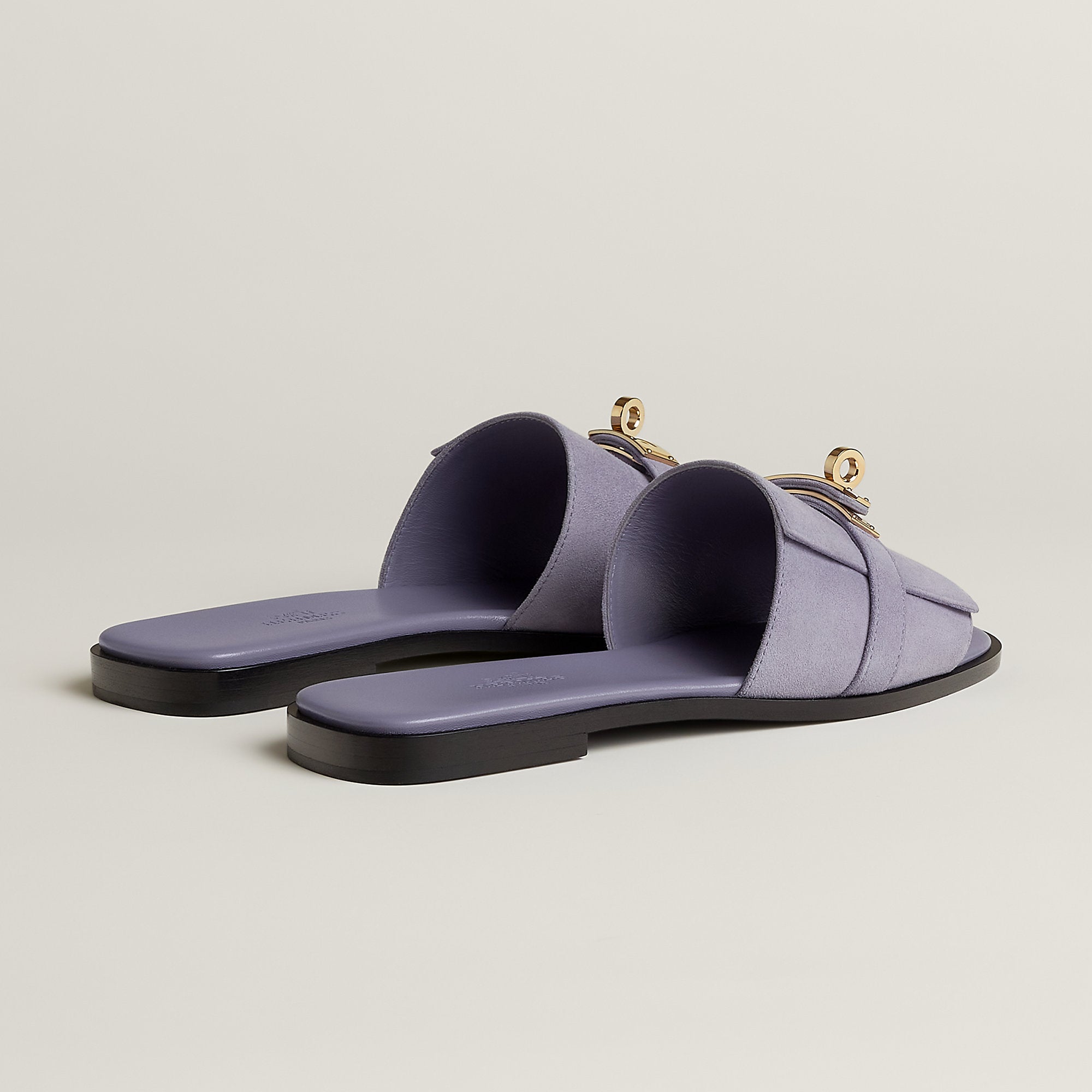  Hermes Giulia Sandal Violet Glycine