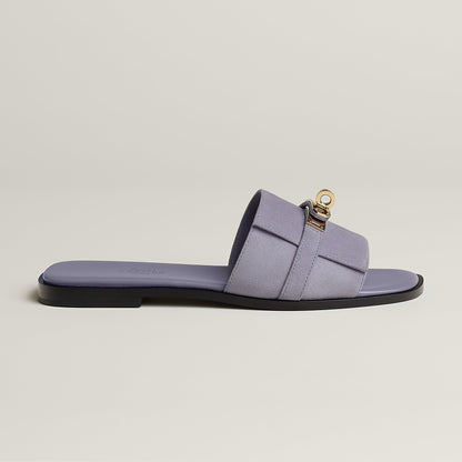  Hermes Giulia Sandal Violet Glycine