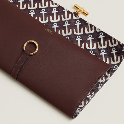  Hermes Glenan Pouch Rouge Sellier