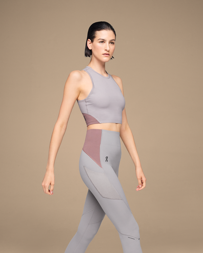 On Movement Crop Zinc | Grape (Women'S)
