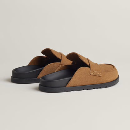  Hermes Go Mule Brun Fum