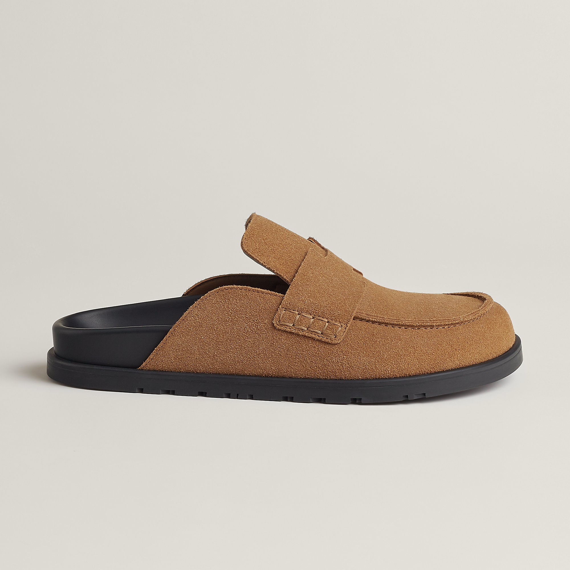  Hermes Go Mule Brun Fum