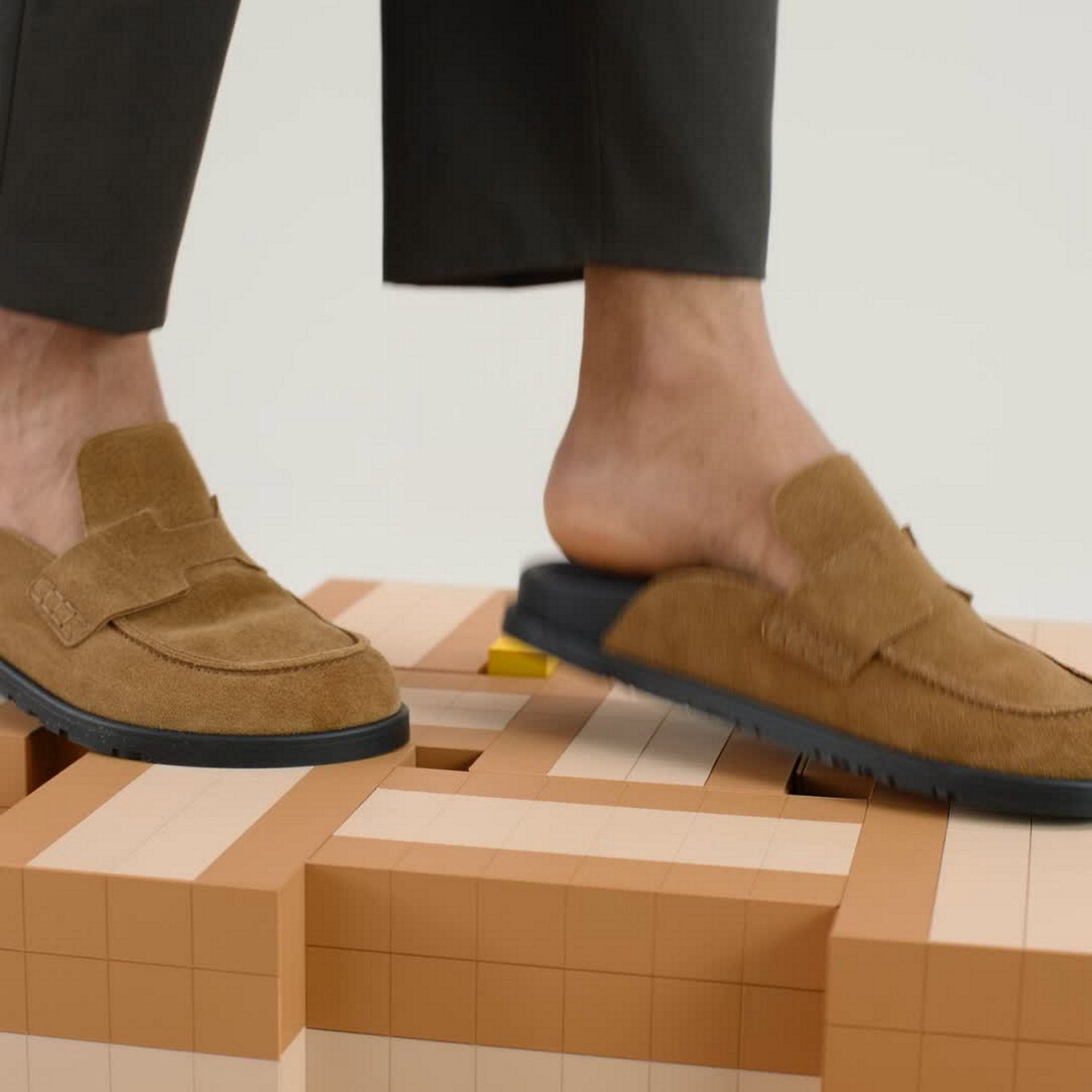  Hermes Go Mule Brun Fum