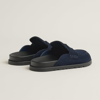  Hermes Go Mule Bleu Ocan