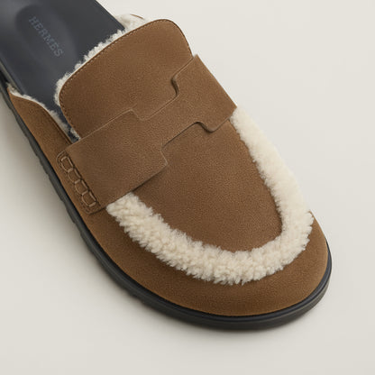  Hermes Go Mule Brun Fum