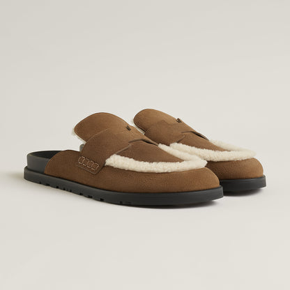  Hermes Go Mule Brun Fum