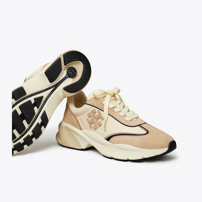 Tory Burch Good Luck Trainer FRENCH PEARL / LINO