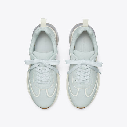 Tory Burch Good Luck Trainer POWDER BLUE / BIANCO