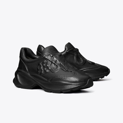 Tory Burch Good Luck X-Ray Trainer PERFECT BLACK