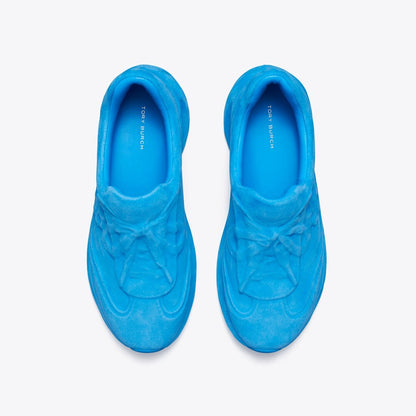 Tory Burch Good Luck X-Ray Trainer CAVE BLUE