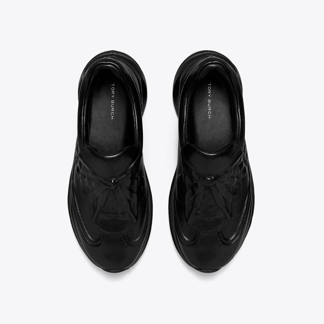 Tory Burch Good Luck X-Ray Trainer PERFECT BLACK