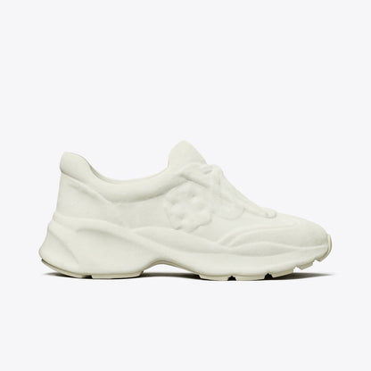 Tory Burch Good Luck X-Ray Trainer LIGHT TITANIUM