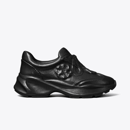 Tory Burch Good Luck X-Ray Trainer PERFECT BLACK