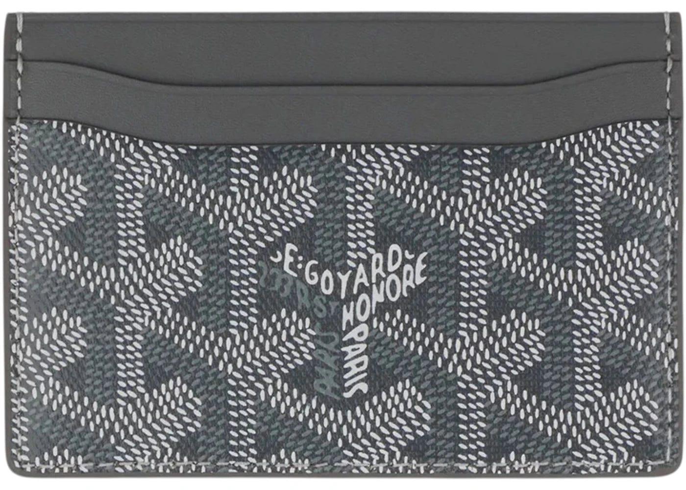 Goyard Saint-Sulpice Card Wallet Gray