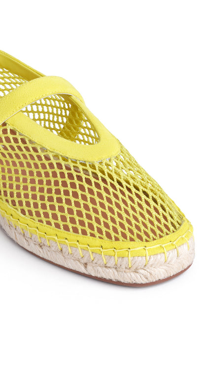 Alaïa Espadrilles In Fishnet And Suede