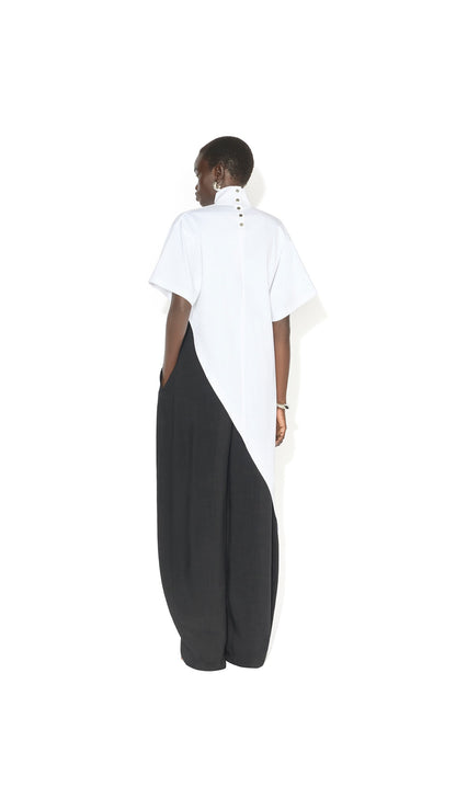 Alaïa Triangle Cotton Jersey T-Shirt