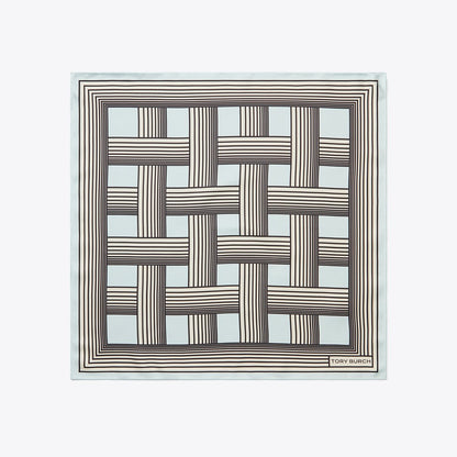 Tory Burch Gradual Stripe Neckerchief Gradual Stripe Blue