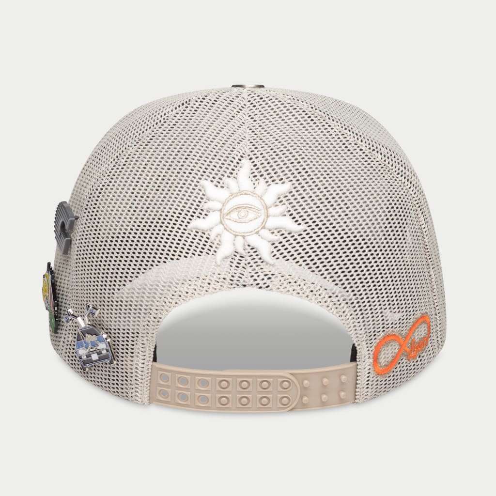 Godspeed GS Forever Trucker HAT (White / Black)