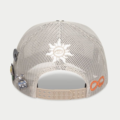Godspeed GS Forever Trucker HAT (White / Black)