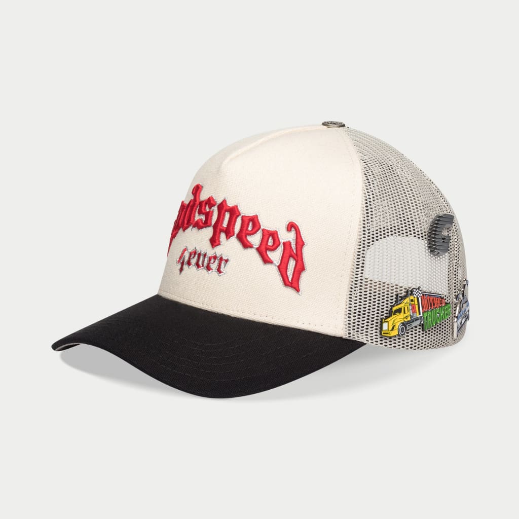 Godspeed GS Forever Trucker HAT (White / Black)