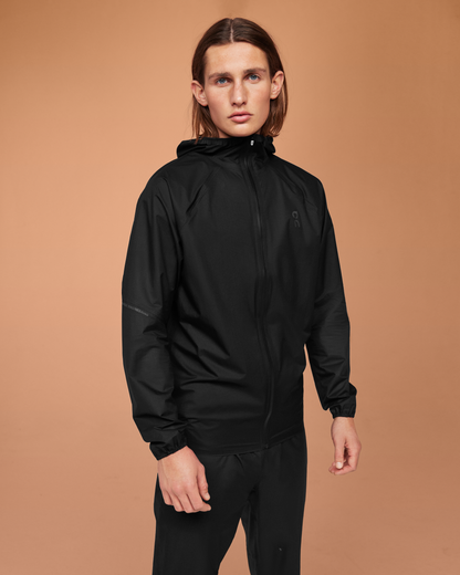 on ultra jacket Black