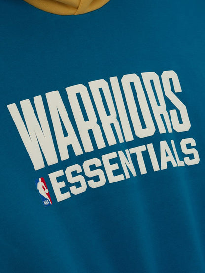 Essentials Warriors Sport Hoodie Blue Sapphire/ Canyon