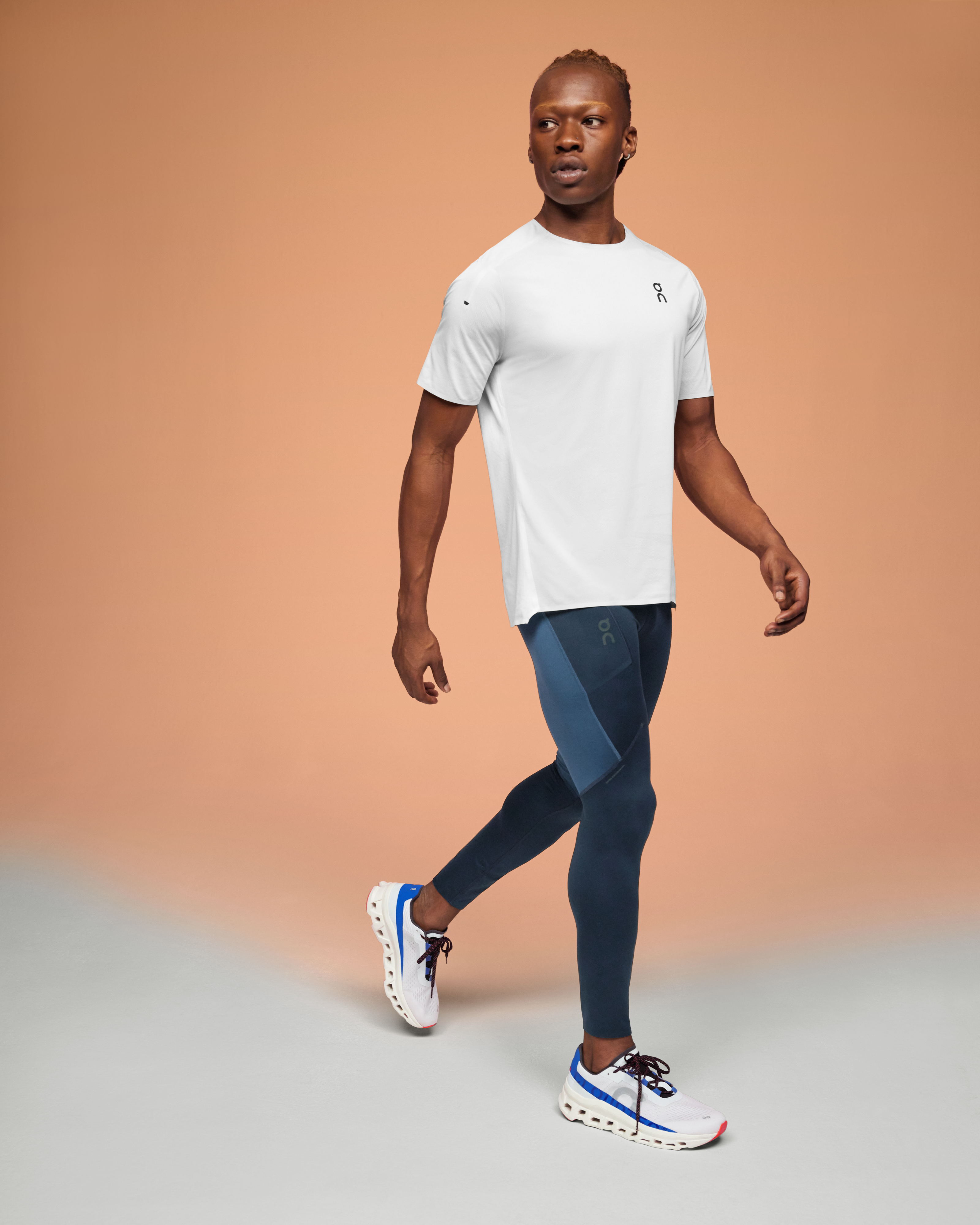 On Performance Tights Navy | Denim