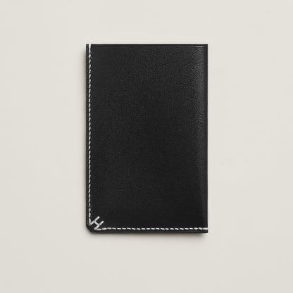  Hermes H Sellier Card Holder Noir