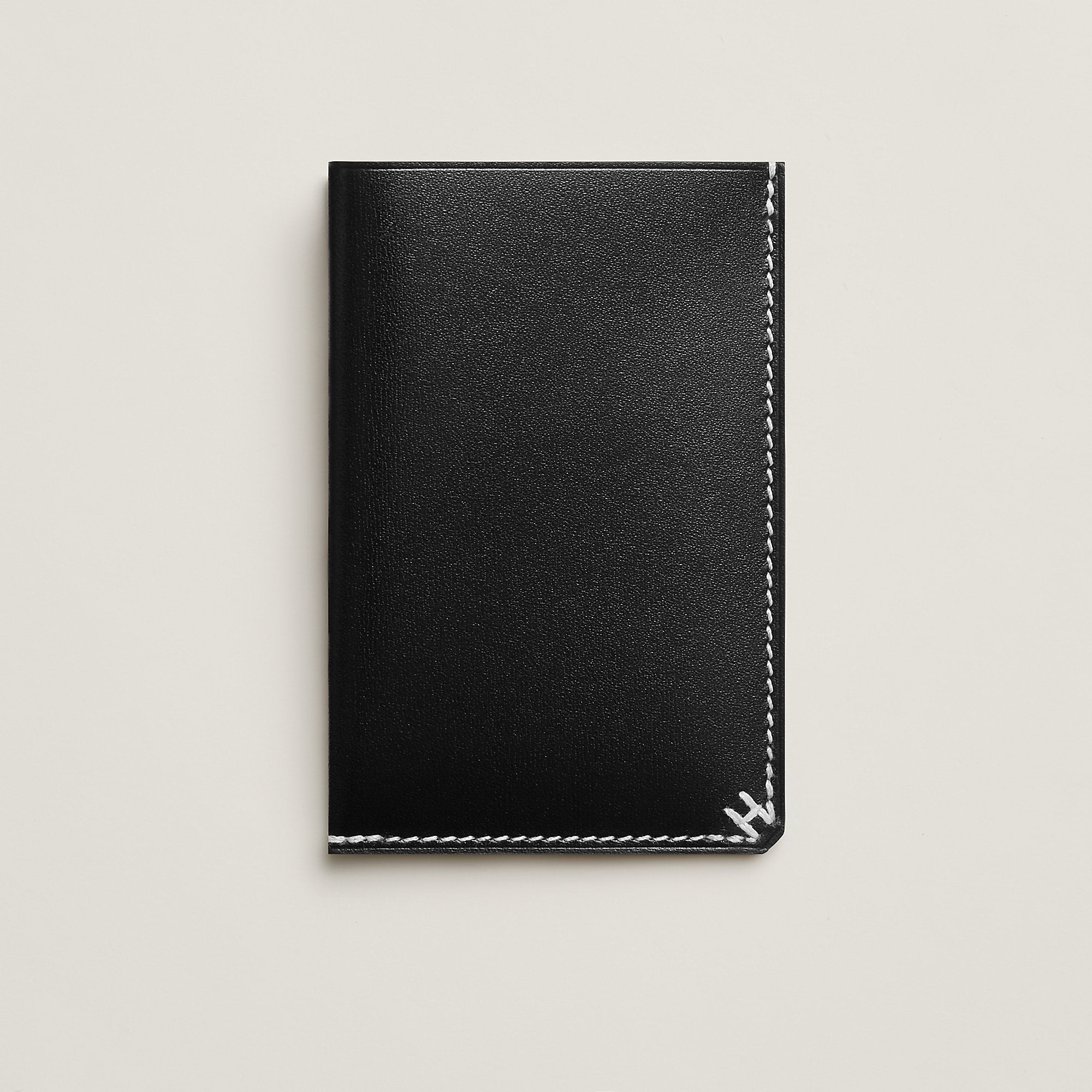  Hermes H Sellier Card Holder Noir
