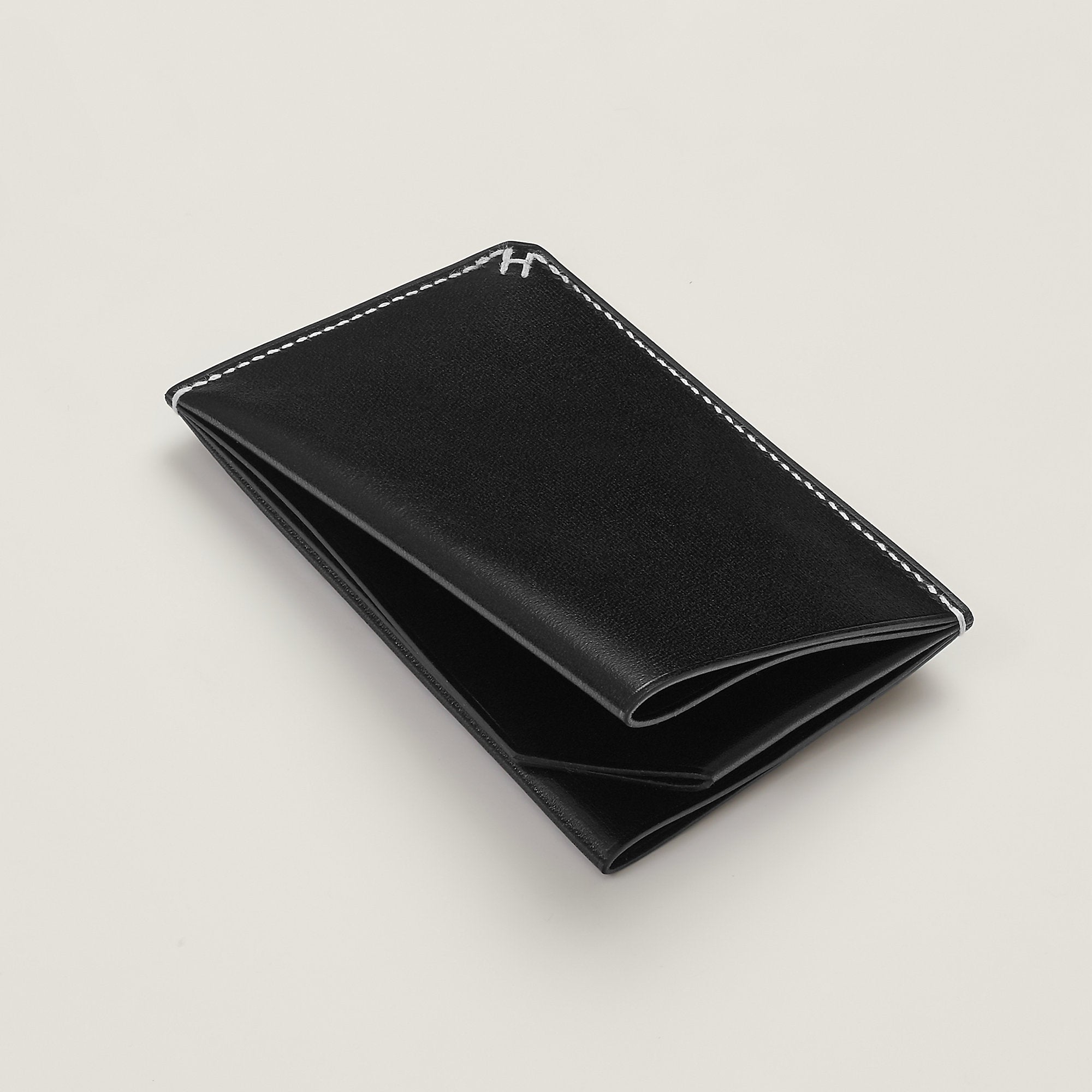  Hermes H Sellier Card Holder Noir