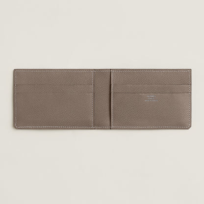  Hermes H Sellier Card Holder Toupe