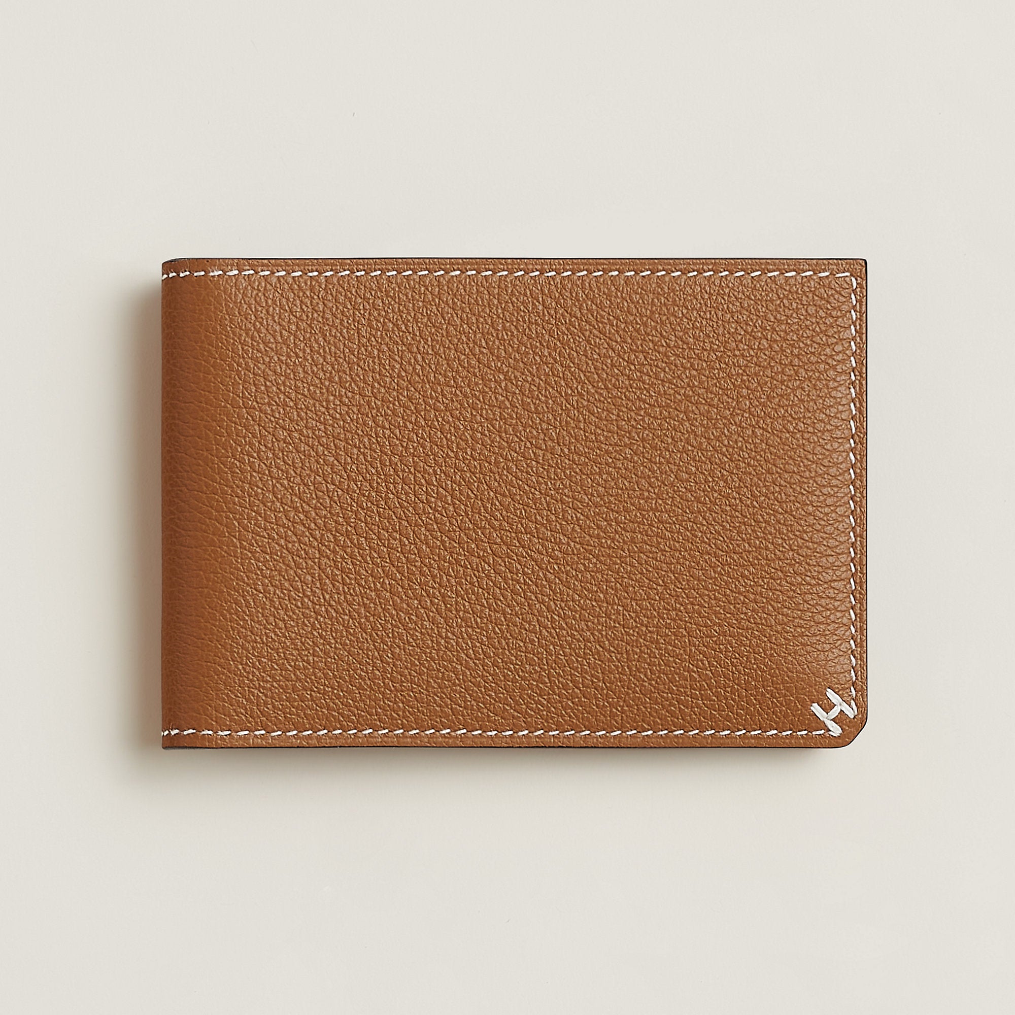  Hermes H Sellier Card Holder Alezan
