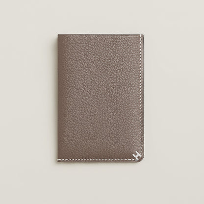  Hermes H Sellier Card Holder Toupe