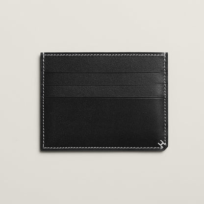  Hermes H Sellier Card Holder Noir