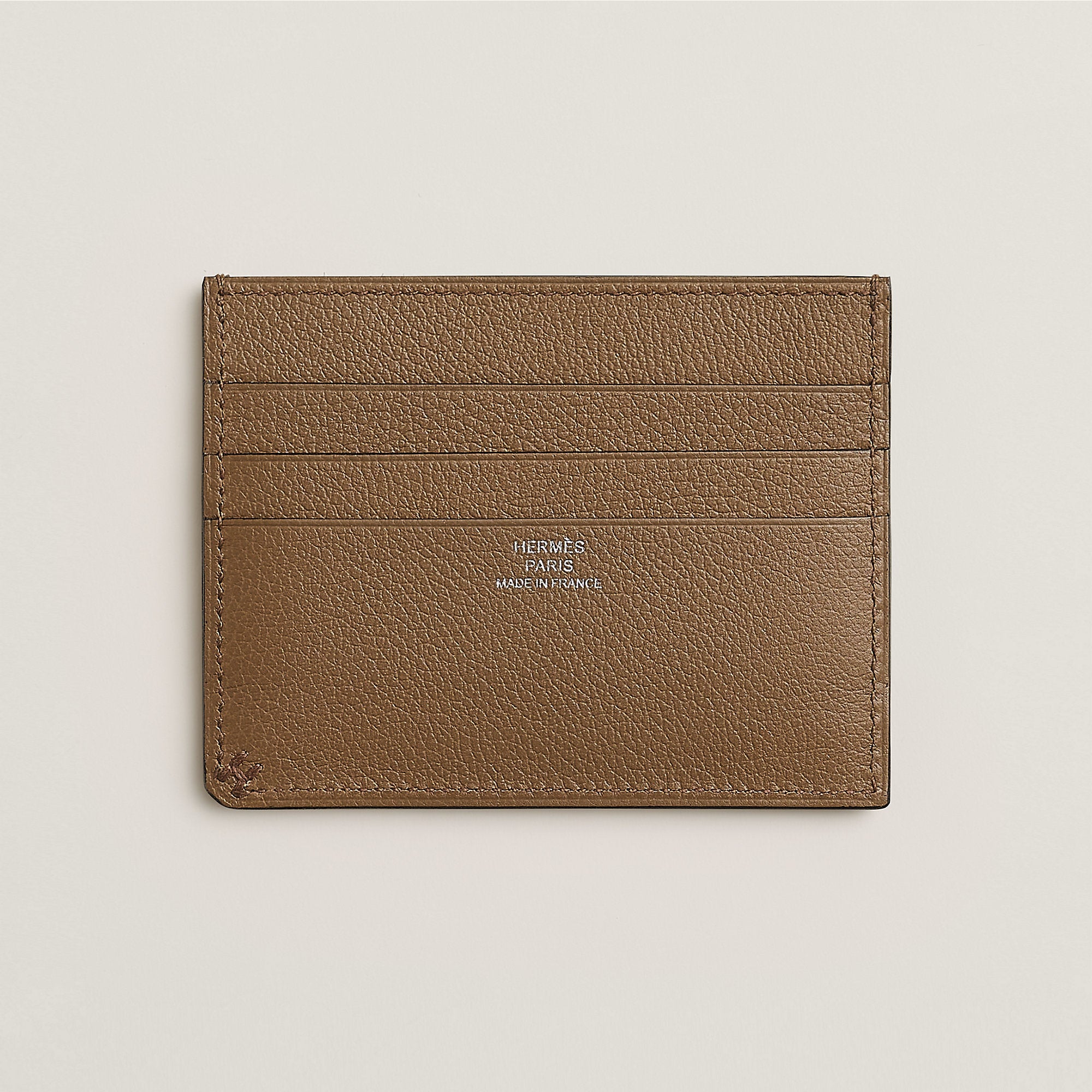  Hermes H Sellier Card Holder Noir