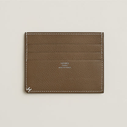  Hermes H Sellier Card Holder Noir