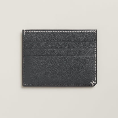  Hermes H Sellier Card Holder Noir
