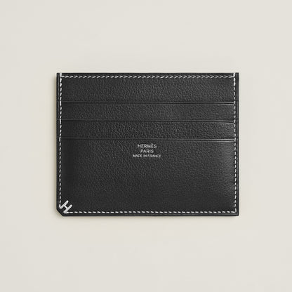  Hermes H Sellier Card Holder Noir
