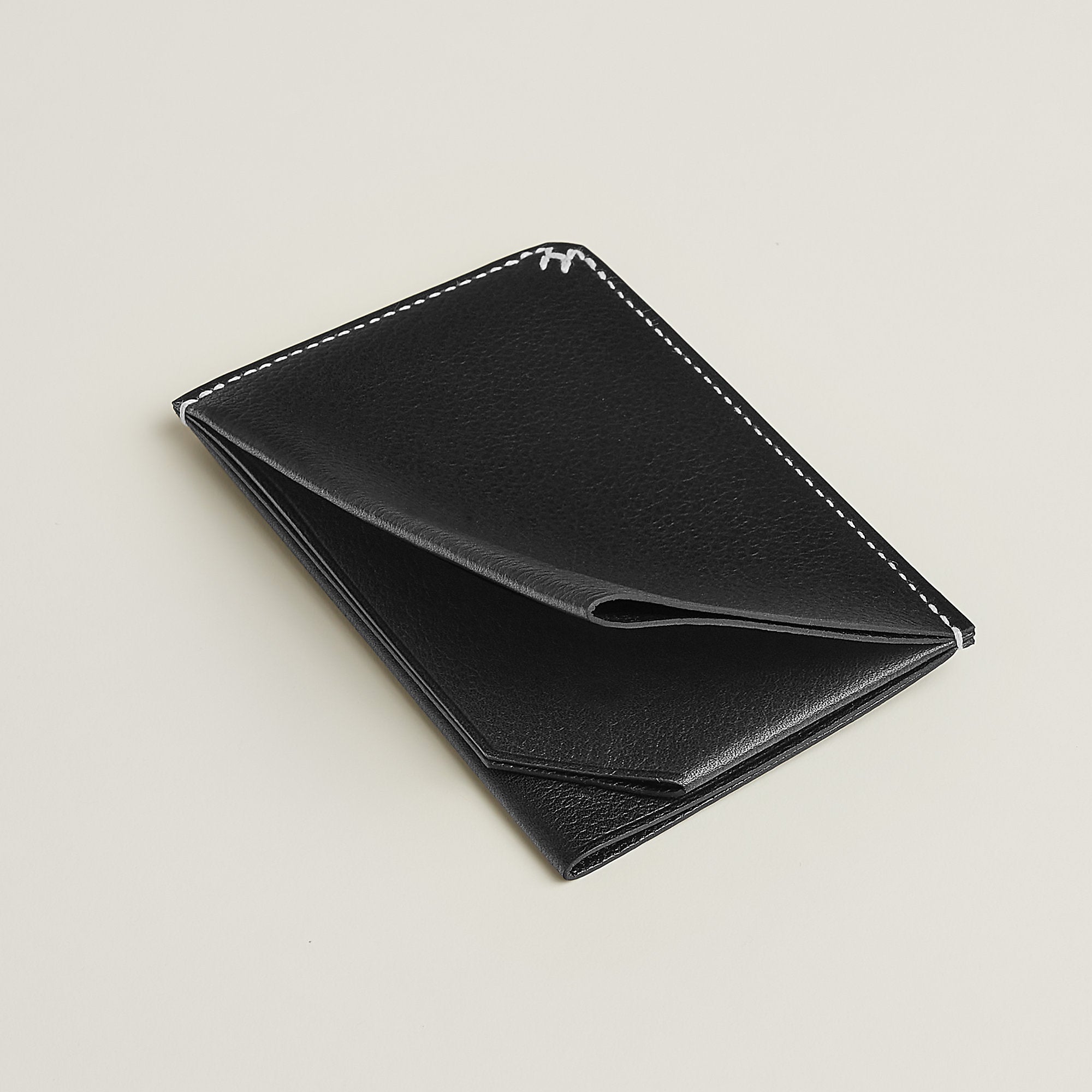  Hermes H Sellier Card Holder Noir