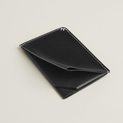  Hermes H Sellier Card Holder Noir