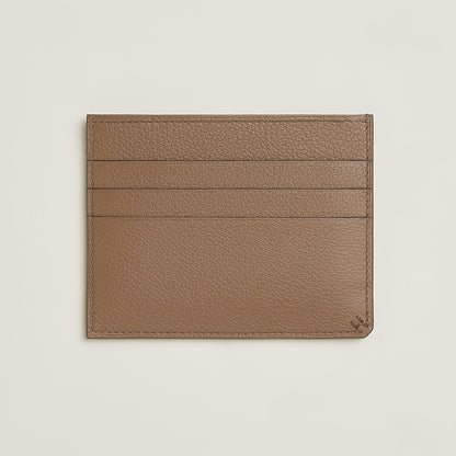  Hermes H Sellier Fil Card Holder Noir