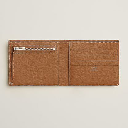  Hermes H Sellier Compact Wallet Noir