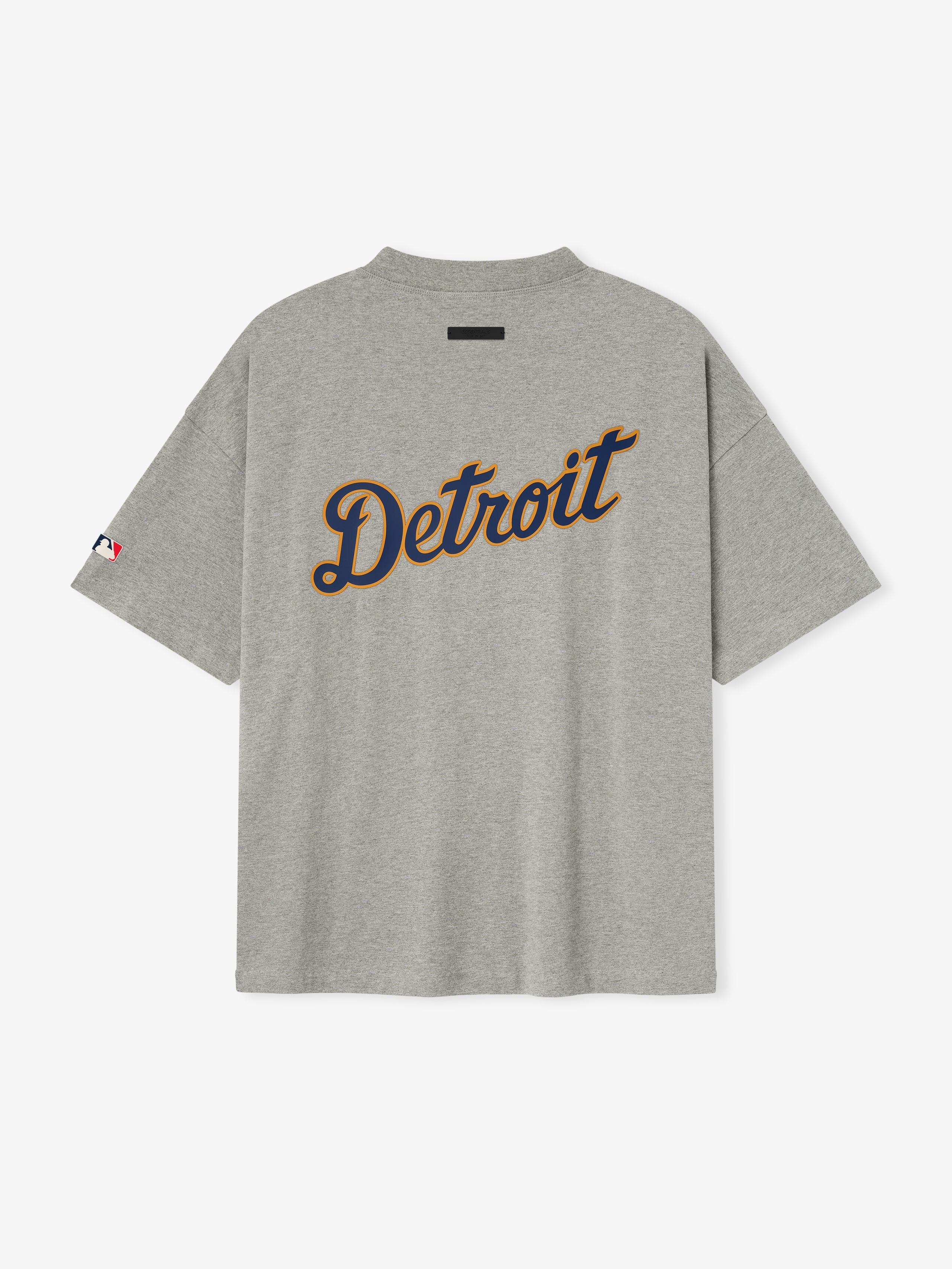 Essentials Tigers 90S Tee Concrete Heather