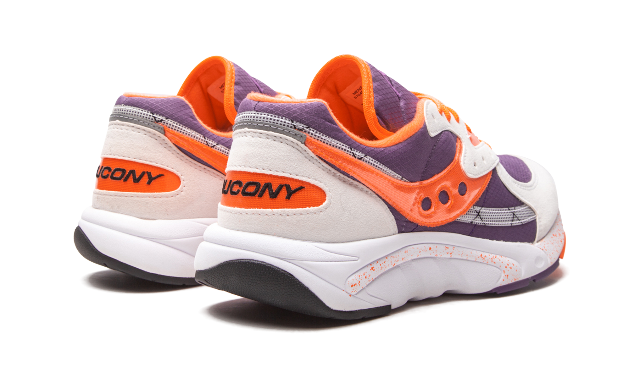 Saucony Aya White Purple Orange